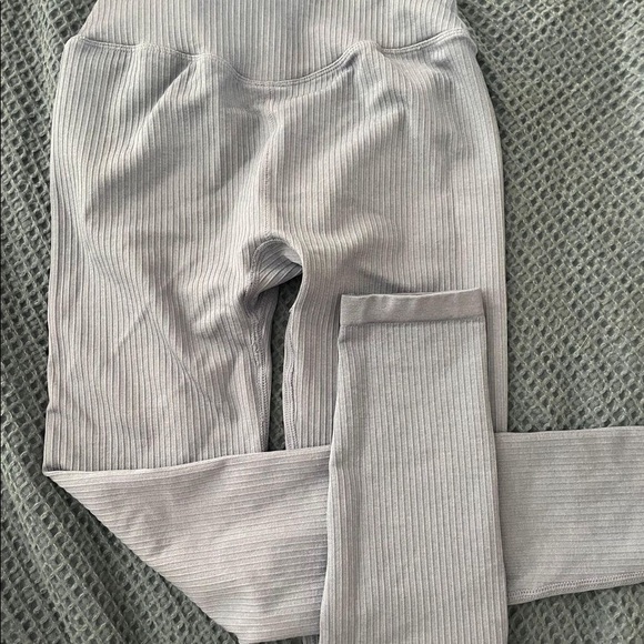 Dusty Blue Balance Athletica Harmony Leggings. - Picture 2 of 4